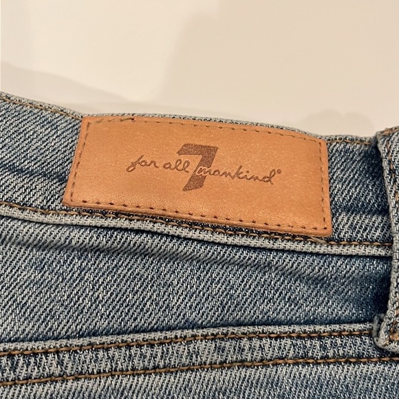 7 For All Mankind Luxe Vintage The Ankle Skinny Size 30 - Picture 13 of 16